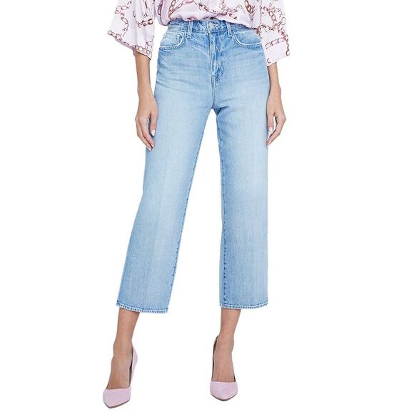 L’Agence Womens L'agence June Ultra High-Rise Crop Stovepipe Jean